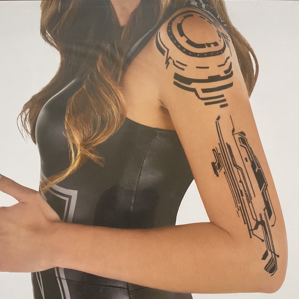 Cyberpunk Tattoos Arm Sleeve